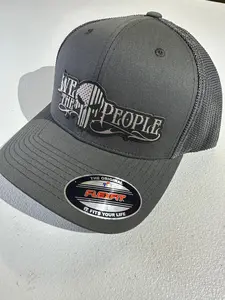 We The People Flexfit Charcoal Grey Caps