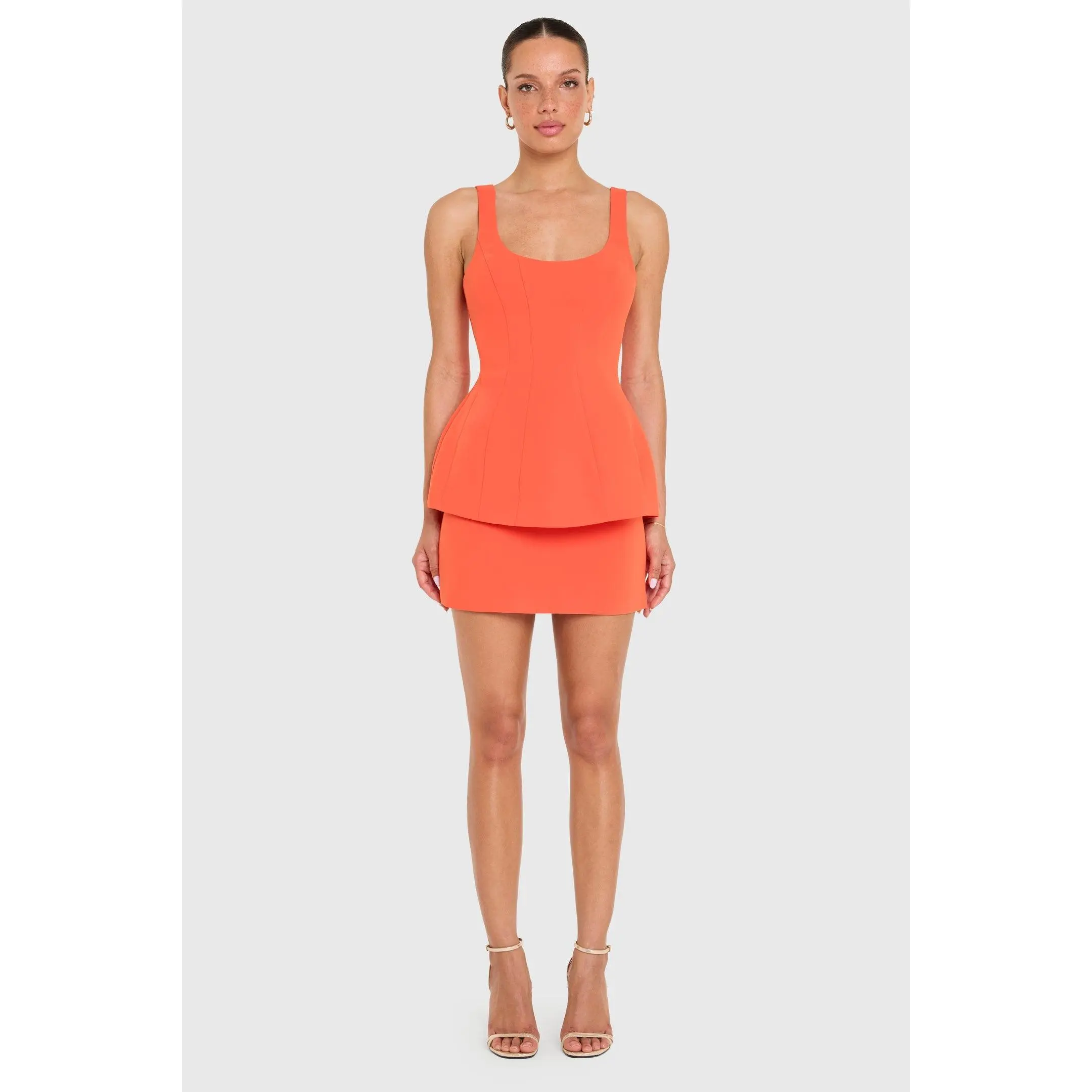 Empire Dress - Mandarin
