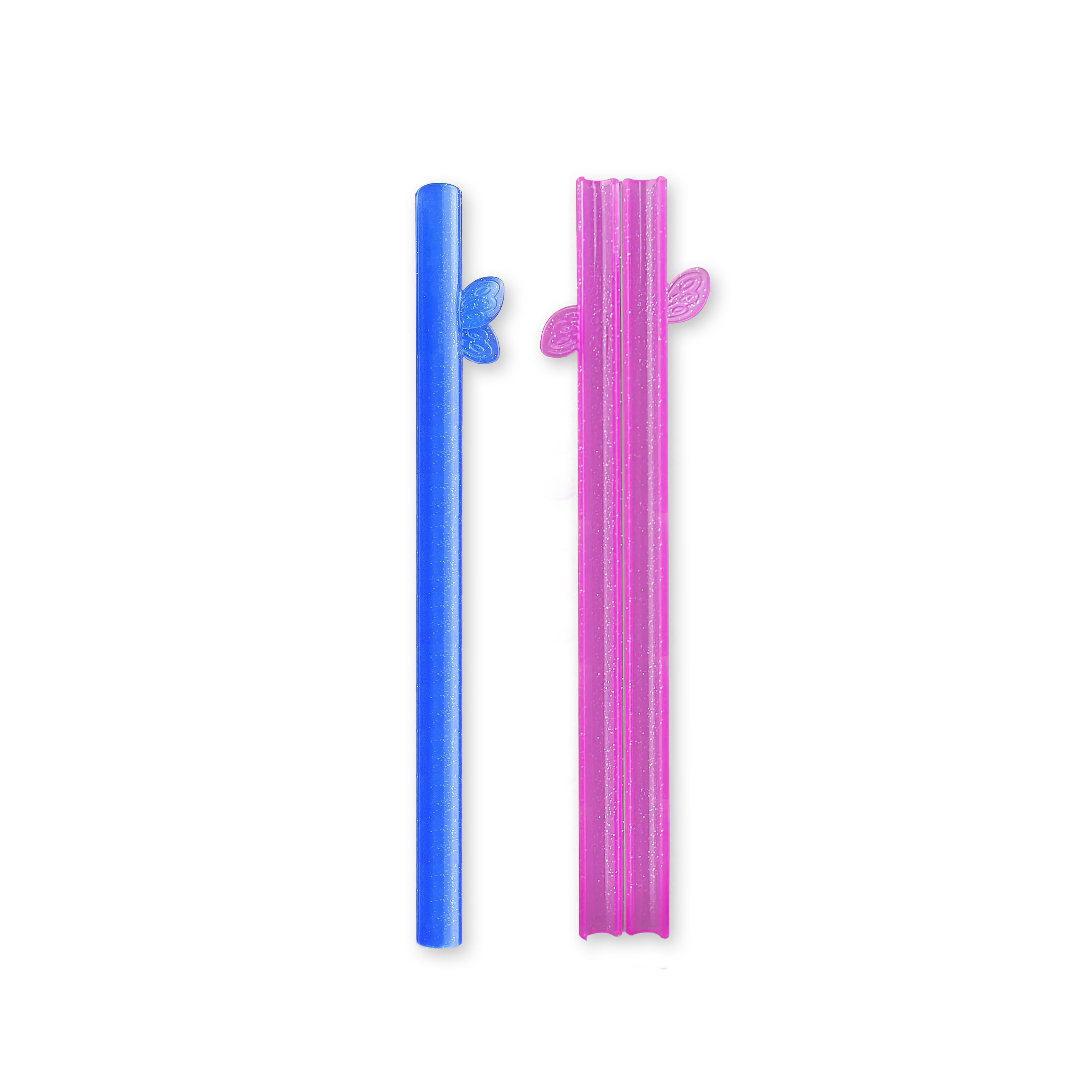 WonderSip Reusable Smoothie Straw – Reusable, Easy to Clean with Snap-Open Technology, BPA-Free, Eco-Friendly, Dishwasher Safe, and Leak-Proof – Ideal for Smoothies and Thick Drinks!