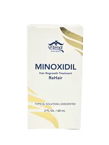 Eternal Spirit Beauty Minoxidil Hair Regrowth Treatment ReHair 5% Formula for Promoting Healthier Scalp & Enhanced Blood Flow for Hair Regeneration 2 FL Oz Unscented Topical Solution Haircare