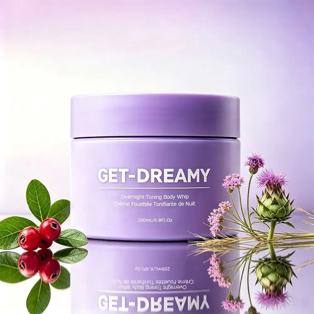 MAËLYS Get-Dreamy Overnight Toning Body Whip, Clinically Proven Firming Cream for Loose Saggy Skin & Cellulite, Milk Thistle Infused Night Moisturizer