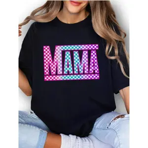 Checkered Mama Unisex Apparel Relaxed Fit Printed