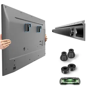 Audend Studless TV Wall Mount, Drywall Hang Smart TV Mount Bracket fits VESA 26-55 inch up to 100 lbs Flat TV Hanger No Drill, No Stud Easy Install with All Hardware Included
