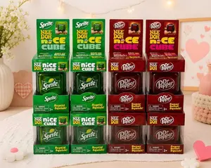 NeeDoh Nice Cube Sprite & Dr Pepper Squishy | Stress Relief Fidget Toy | Sensory Cube