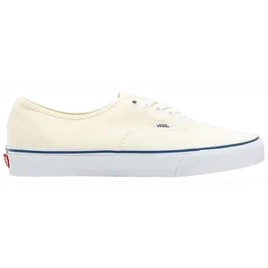 Vans Men's Cream Authentic Canvas Sneakers, VN000EE3WHT