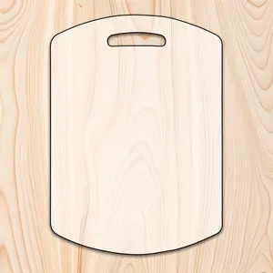 Statedwoods Supply Rounded Edge Cutting Board or Charcuterie Board Clear Acrylic Router Template