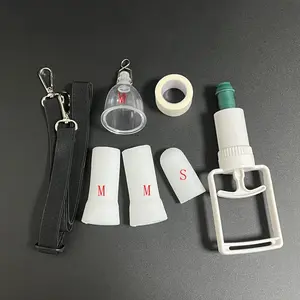 Chinese Cupping Set with One-Meter Strap Rope, Vacuum Cups Training Massager Kit, Home Essential Professional Suction Tool