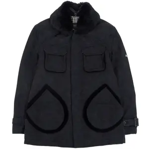 Pre-owned BURBERRY Cotton Small Leather Goods Black Label Nylon Jacket