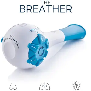 Diaphragmatic Breathing Trainer for Running, Swimming, Yoga, Inhalation Resistance Exercise, Portable Lung Capacity Enhancement Workout