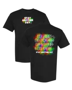 Stay Another Day June Pride Month Exclusive 2026 Be You Be Proud LGBTQ+ Unisex Shirt