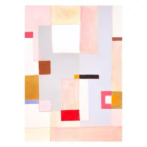 5″x7″ Rectangles Composition Painting No. 2