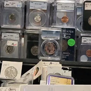 Ungraded Non-Circulating US Coins, Silver Coins, and World Collectible Notes for Collectibles Enthusiasts