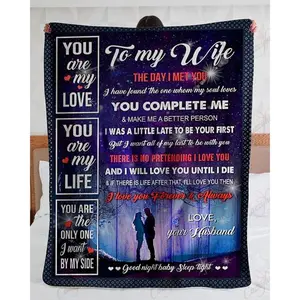 The Romance of the Day I Met You Couple Blanket, Valentine's Day Blanket
