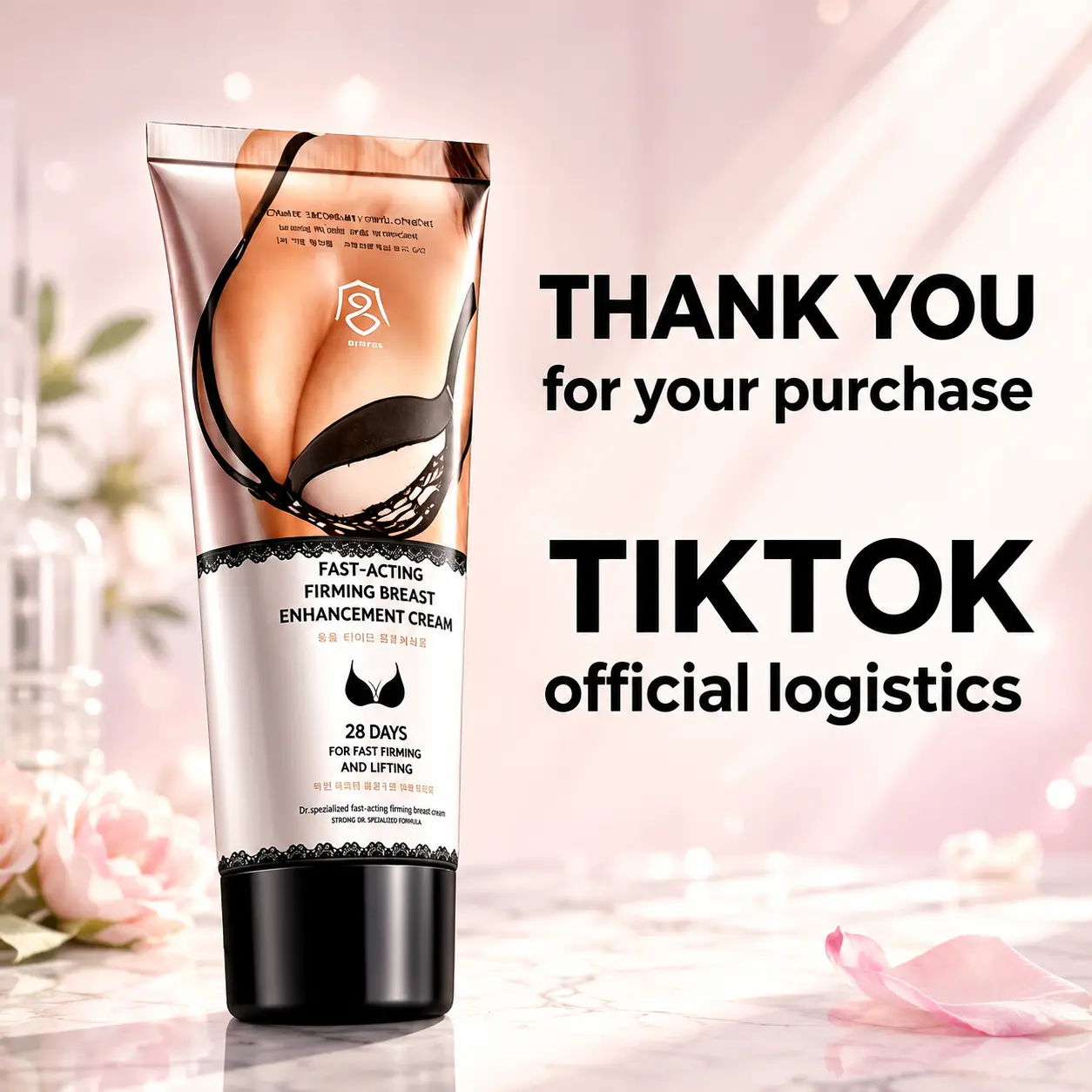 Breast Care Cream —— electronic virtual voucher, electronic after-sales support, expedited shipping, faster production, faster delivery, official logistics (purchase does not include extra gifts).