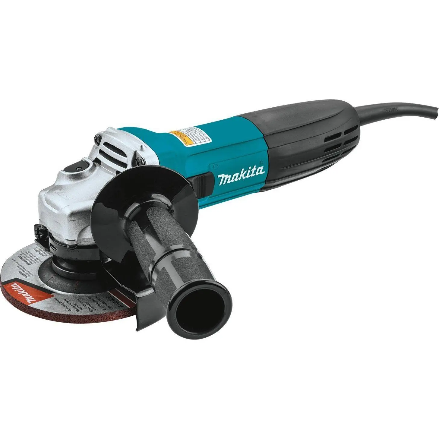 Makita (GA4530-R) 4-1/2" Angle Grinder - Factory Reconditioned Angle Grinding Machine, Power Tools Grinders with Compact Design, Lock-On Feature, Seals and Protects Motor and Bearings, Slide Switch Design