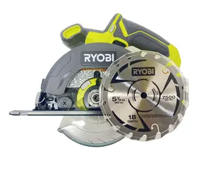 RYOBI 18 Volt Cordless 5 1/2 in. Circular Saw (Tool Only)