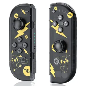 Wireless Controller for Game Handheld, Compatible with Switch Lite Oled, Dual Vibration Function, Cool Replacement Accessory, Game Pad