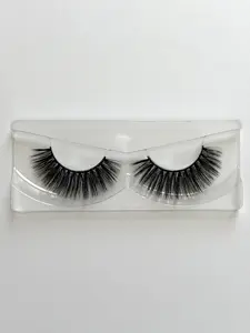 Labo Glam Soft Life 25mm Natural Faux Mink Lashes | Light Airy Strip Lashes Reusable