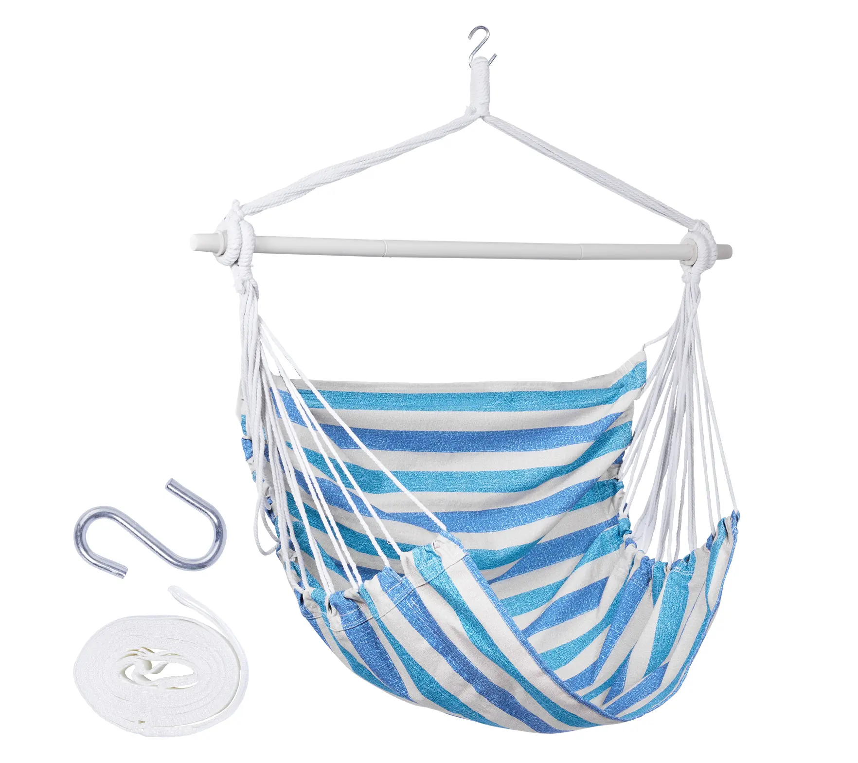 Backyard Expressions Striped Hammock Chair