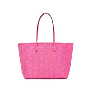 Saint Tropez Small Zip Tote - Azalea Natural
