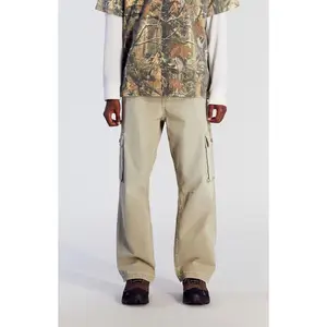 Pacsun Men's Olive Cargo Baggy Pants