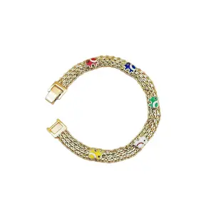 2026 New Bohemian Colorful Lucky Elephant Bracelet - Boho Style Bangles, Niche High-End Personality Versatile Sports Wristband Fashion Jewelry, Bohemian Bracelets