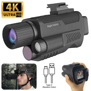 Z9001 Infrared Night Vision Binoculars 4K 3D Head Mounted Goggles 8X Zoom Scope