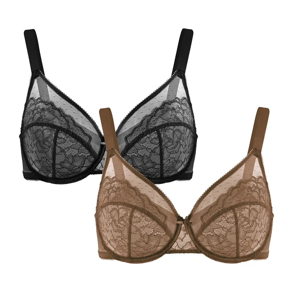 Black+Cocoa Brown (2 Pack)