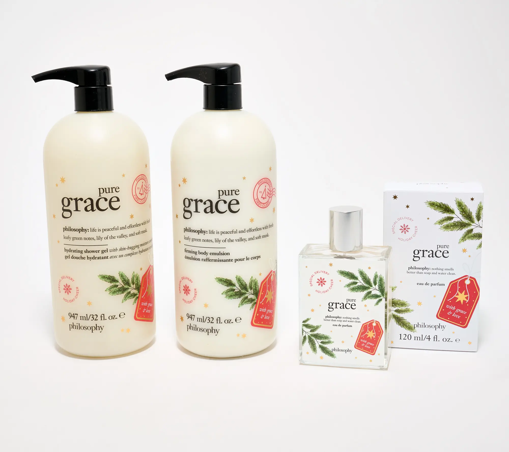 philosophy grace & love enchanted parcel 3pc layering trio