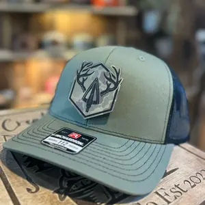 Antlers hunting leatherette patch - Richardson 112