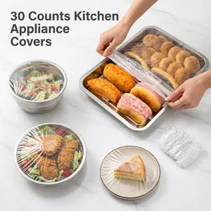 30 Counts Kitchen Appliance Covers, Thickened Disposable Appliance Cover, Appliance Covers for Air Fryer, Oven, Pressure Cooker, Toaster Instant Pot