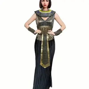 Women's Cleopatra Costume in S,M,L Sizes - Perfect for Fancy Dress Parties - Womenswear, Accessories