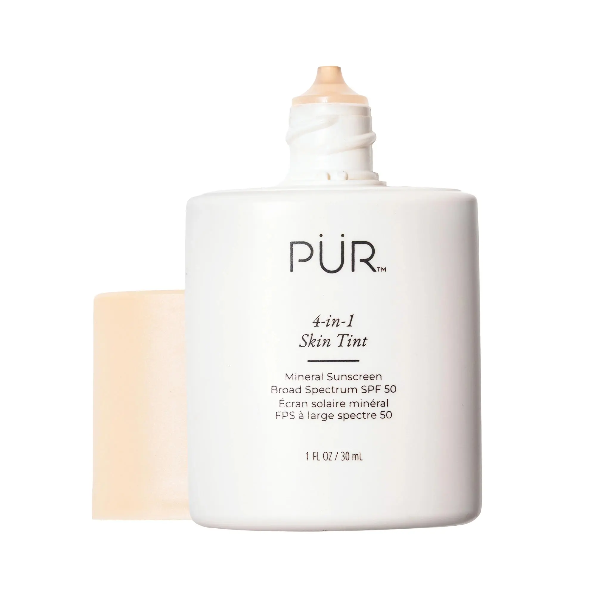 PÜR Skin Tint SPF 50 – Evens Skin Tone & Protects (Natural, No-Makeup Finish)