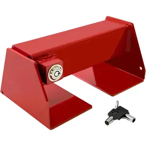 Heavy Duty Steel Transport Container Lock, Cargo Door Lock, Highest Security Semi-Trailer Door Lock, with Two Keys, Suitable for Semi-Trailer Trucks and Container Equipment Cargo Vans (Anti-Theft Adjustable)