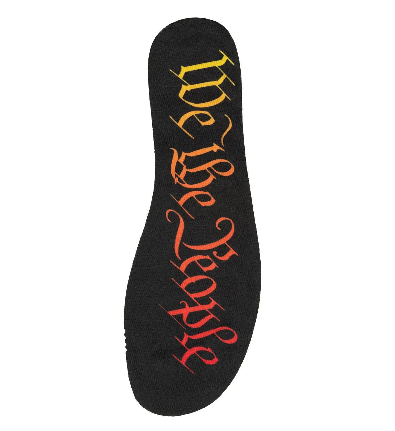 Howitzer Footwear Insoles, "We The People" Themed Lightweight EVA Foam Inserts, Flexible Cushioned Support for Men, Women, and Youth, Eva Cushioned Insoles, All Season, Artwork Print