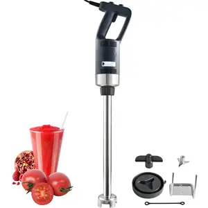 Commercial Immersion Blender 750W, 20-Inch Heavy-Duty Hand Blender with Variable Speed Control, 304 Stainless Steel Blade, Multi-Purpose Portable Stick Blender for Soup, Smoothies, Purees, Baby Food, Nut Butters
