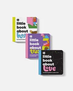 A Little Book About Bundle: Board Books for Kids on Home, Trust, and Love