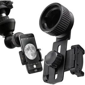 Phone Mount for Telescope & Optics - Adjustable Adapter for Outdoor Viewing - Fits  Phones and Eyepieces