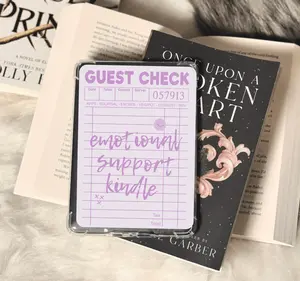 Emotional Support Kindle Paperwhite Insert Device Smartphone Ebook Mini Tablet Cute