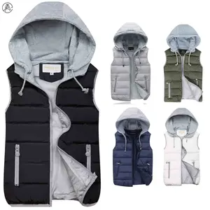 ARSSM Women’s Quilted Zip-Up Vest – Sleeveless Hooded Winter Padded Jacket for Cozy Outerwear & Layering