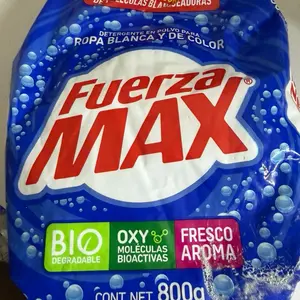 Fuerza max detergente polvo