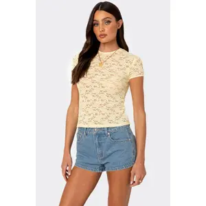 Kaori Sheer Lace Top