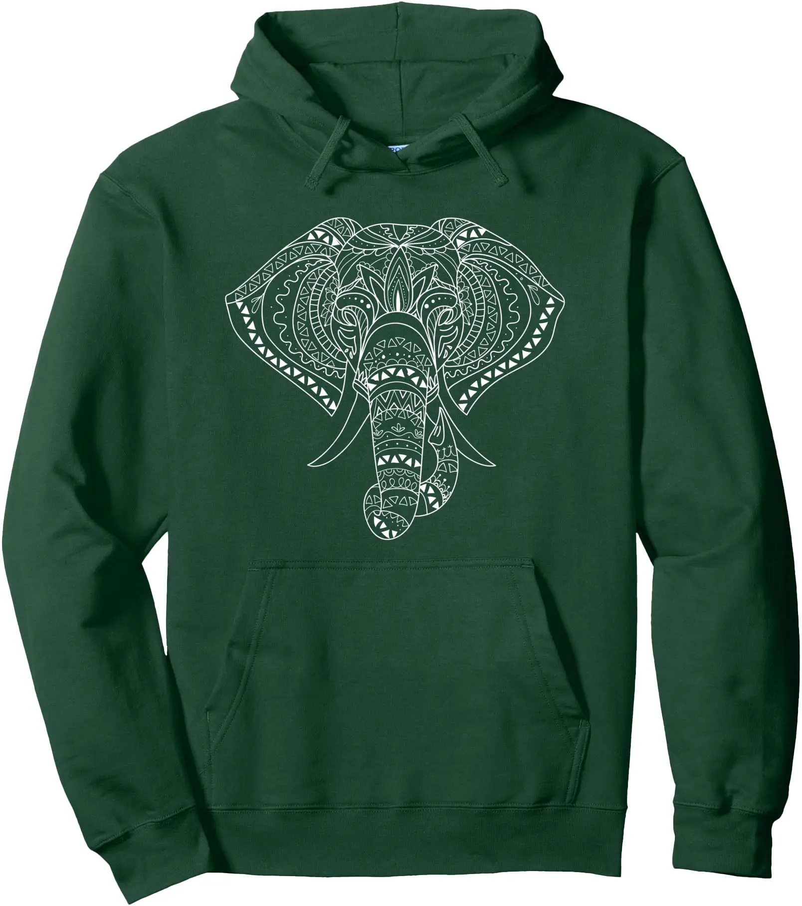 Cool Yoga Elephant - Boho Elephant Hoodie | Unisex Hooded Sweatshirt, Size S-3XL, 8 Colors