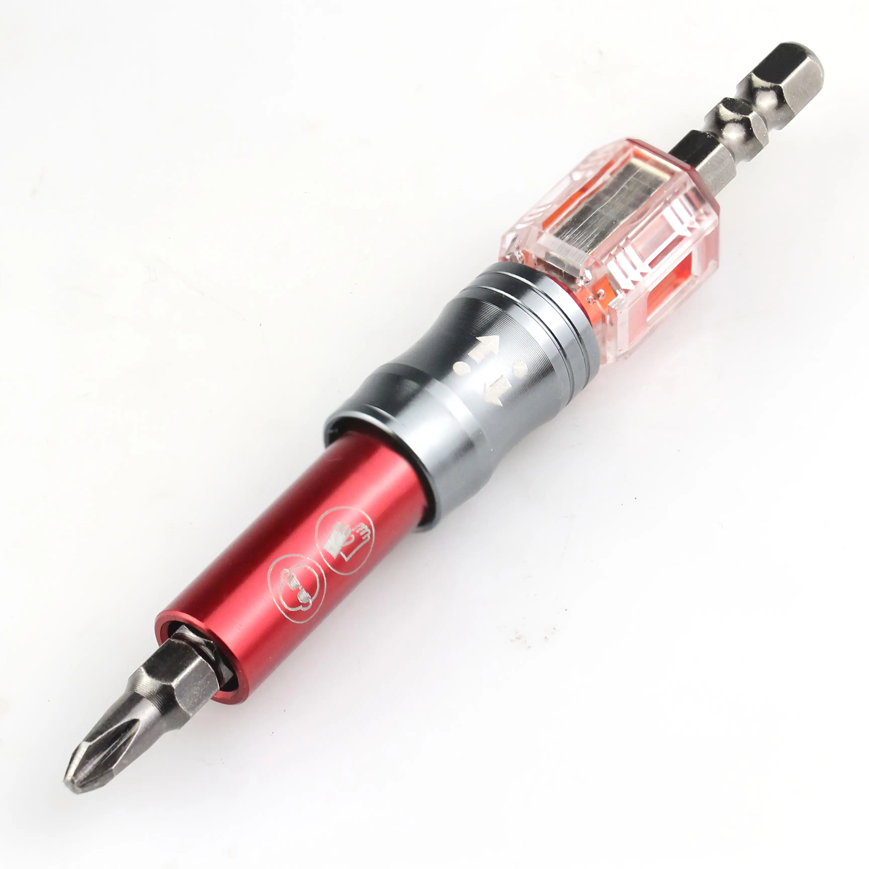 Multifunctional Socket Screwdriver That Can Be Adjusted to Function As Either a Screwdriver Or a Socket, Designed for Installing Screws Or Threaded Rods, And Comes with a Magnetic Attachment