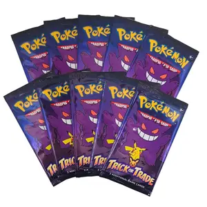 10 Pack Pokemon TCG Trick or Trade Booster Packs 2022 Halloween Card Lot Bundle