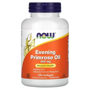NOW Foods Evening Primrose Oil, 500 mg, 250 Softgels