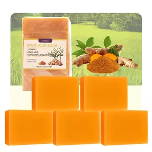 Turmeric Bar Soap for Face and Body - Turmeric Face Bar Soap Reduces Acne, Fades Scars & Cleanses Skin For All Skin Types