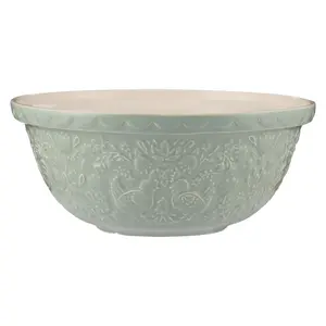 Mason Cash Home to Roost S12 (4.25 Qt) Mixing Bowl | Sawgrass Green