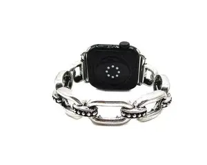 Western Chain Design Stretch Apple Watch Band: Small