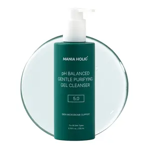 [Mania Holic] pH-Balanced 5.0 Gentle Purifying Gel Cleanser | Purifying Pore Care & Oil Control (6.76 oz)